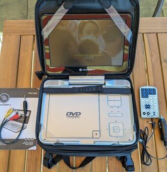 Retro přenosný DVD přehrávač s displejem GoGen