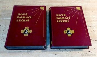 Starožitné lékařské/léčitelské knihy Nové domácí léčení