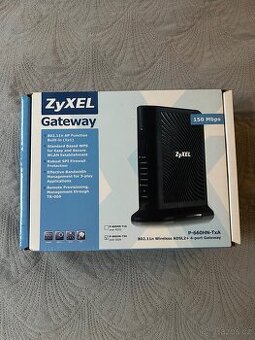 Wi-Fi router Zyxel – nový, včetně původního balení
