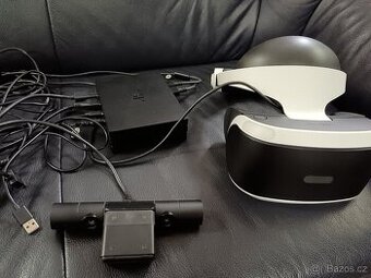 Virtuální realita brýle VR2 Sony s kamerou pro PS4, kabely