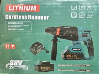 AKU vrtací kladivo, příklepové vrtačka