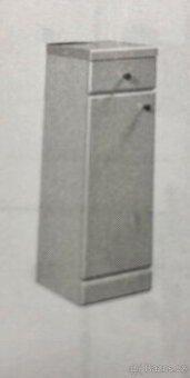 Kolo Nova boční skříňka bílá s 80% slevou