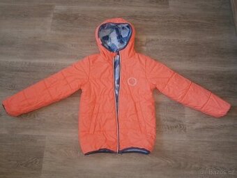 oboustranná zimní bunda Wedze vel. 134/140