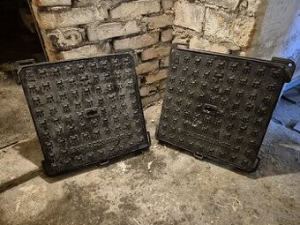 Litinové poklopy 550 x 550