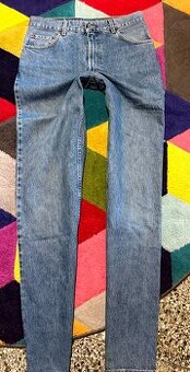 MUSTANG  W 36 L 36  DENIM STYLOVÉ PÁNSKÉ RIFLE-JEANS