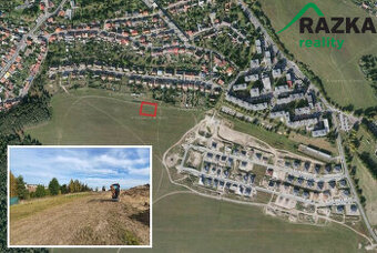 Stavební pozemek (1230 m2) Tachov, okr. Tachov