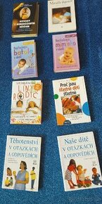 Knihy 13 ks: Těhotenství, miminko, batole...