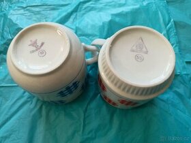 Retro porcelánové hrníčky - prodám - 1