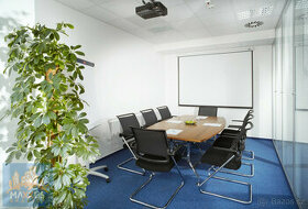 Reprezentativní moderní kancelář pro dvě osoby (12 m2), ul.