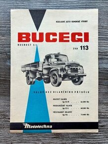 Prospekt - Nákladní auto  - Bucegi 113 / 116 ( 197X ) česky - 1