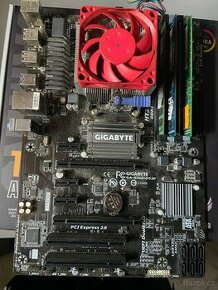 Set amd fx6100+12GB  ddr3+gigabyte ga-970A-DA3P+3x sata