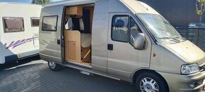 Fiat ducato, obytná dodávka, Hymer rok 2004