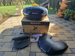 SHAD SH58X Carbon+Vnitřní taška XOIB10+černý víko+nosič