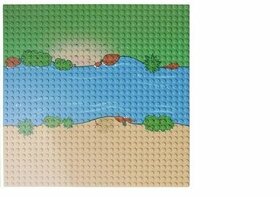 Lego City - deska řeka - kopie Lego NOVÉ