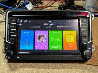 B8- Android rádio 2+32GB do vozů Škoda-Seat-VW 2004-2014