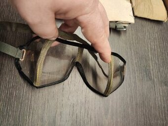 3x vojenské protiprachové brýle Wehrmacht, 3. Říše
