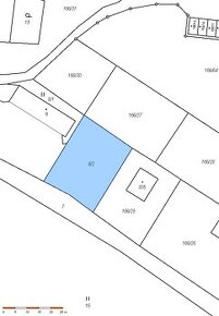 Prodám pozemky o výměře 1661 m2 Nebanice
