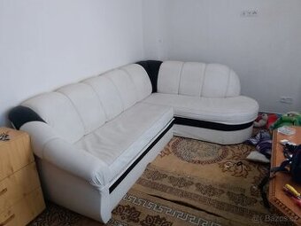 Prodám koženou sedací soupravu - 1