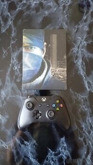 Xbox one ovladač, steelbook