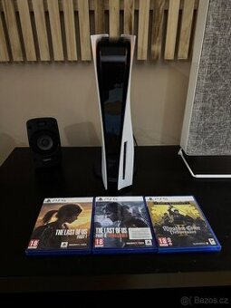 Playstation 5 + Portal + 3 hry