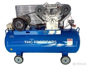 Vzduchový čtyřpístový kompresor 300l, 1200 l/min, 12.5 Bar