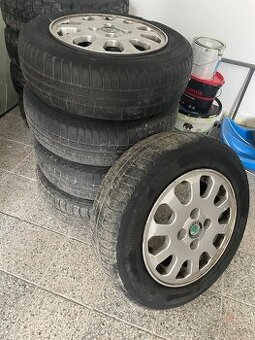 Sada 5 kusů ALU Felicia Mystery 4x100 R13 s pneu