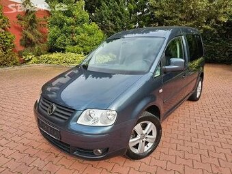 VW Caddy 2.0 TDI 103kW,Tažné,Serviska,Digi.klima,Výhřev.