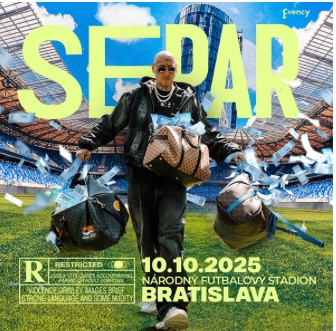 Lístky na Separa 10.10.2025 v Bratislava