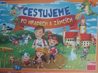 Společenská hra cestujeme po hradech a zámcích