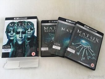 3x 4k UHD ULTRA HD MATRIX, TRILOGY, trilogie