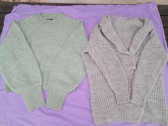 Set 2 dámských svetrů Sinsay a italská móda vel. L/40
