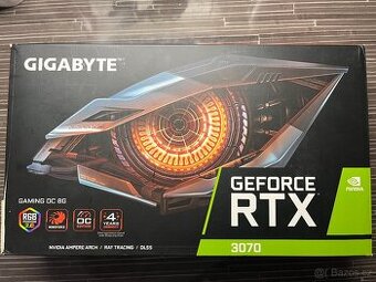 Gigabyte GeForce RTX 8GB 3070 (bez LHR)