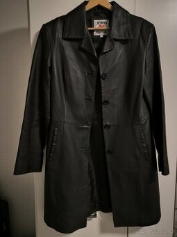 Dámský kožený kabát