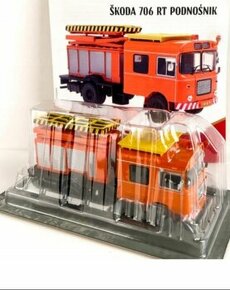 Škoda Liaz 706 RT plošina 1:43 Kultovní náklaďáky