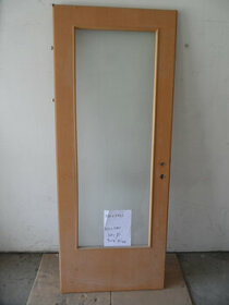 Dveře s výplní skla