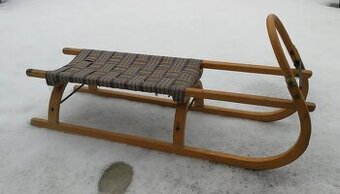 Saně / sáňky kvalitní poctivé pevné české dětské