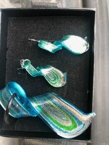 Sada šperky: přívěšek na krk + náušnice