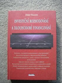 Valach, Investiční rozhodování a dlouhodobé financování