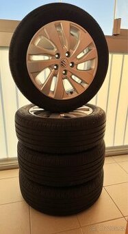 Originální 17” ALU kola Suzuki + koberce