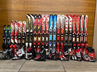 Dětské lyže, lyžařské boty