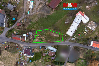 Prodej pozemku k bydlení, 1156 m², Malšovice, okr. Děčín