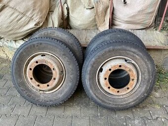 IVECO EUROCARGO - 4x DISK 17,5R 8 DÍROVÉ S PNEU KAMA 10mm