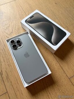 Apple iPhone 15 Pro Max 256GB přírodní