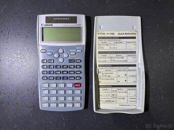 Vědecká kalkulačka Canon F-715S, plně fuknční