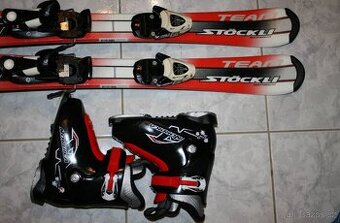 lyže Stockli 80 cm , lyžaky dalbello