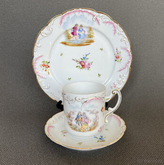 Rosenthal Starožitná snídaňová sada Louise XIV 1891-1906