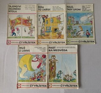 Staré Čtyřlístky, 1981 – 1994, ceny v textu