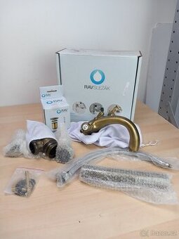 Stojánková umyvadlová baterie bronz BAI2BR