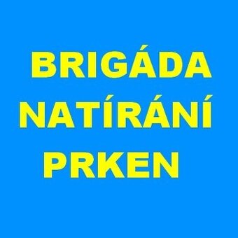 NATÍRÁNÍ PRKEN - LEŠENÁŘSKÉ OKOPOVÉ ZARÁŽKY PRAHA 10