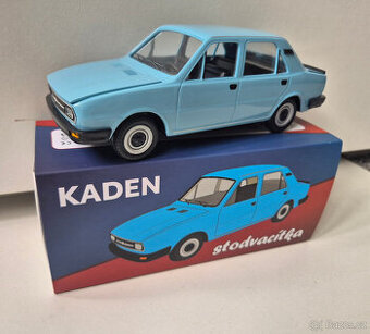 retro ŠKODA 120 L - KDN, Kaden - modrá